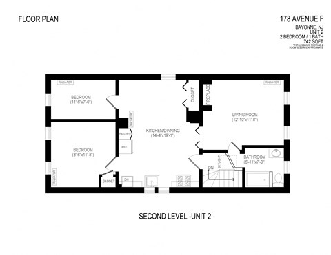 178 Avenue F 2 Beds House for Rent - Photo Gallery 9